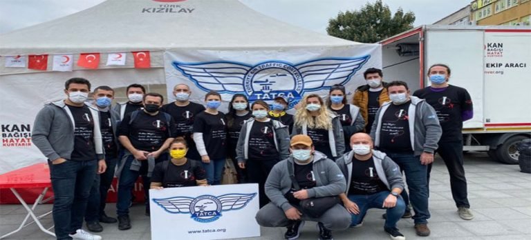 Hava trafik kontrolörlerinden kan bağışı