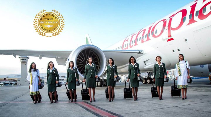 Etiyopya Havayolları, çok sayıda prestijli ödülle onurlandırıldı