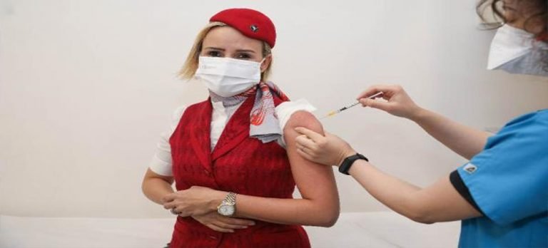 THY uçuş ekiplerinin aşılanma oranı yüzde 98 oldu