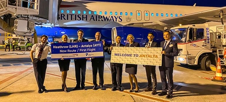 British Airways Antalya uçuşlarına başladı