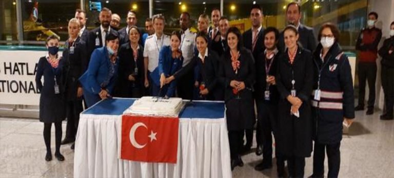 FlyDubai ‘nin Ankara’ya ilk doğrudan seferine tören düzenlendi