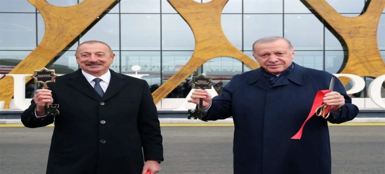 Füzuli Havalimanı Erdoğan ve Aliyev’in katıldığı törenle açıldı