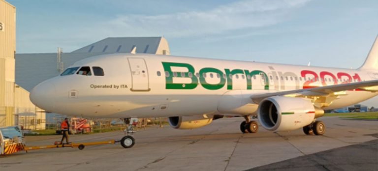 Alitalia’nin Yerini Alan Yeni Hava Yolu Firmasi ‘ITA’ Ilk Uçuslarini Yapti