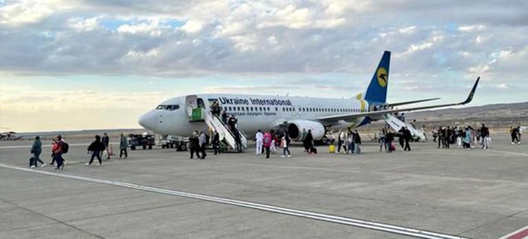 Ukrayna’dan Kapadokya’ya tarifeli uçuş başladı
