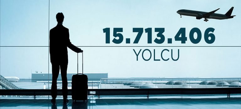 DHMİ: 15 milyon 713 bin 406 yolcu ekim ayında hava yolunu tercih etti