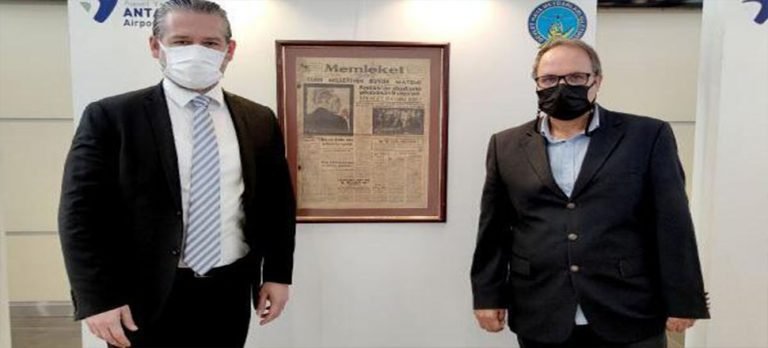 Antalya Havalimanı’nda Atatürk sergisi