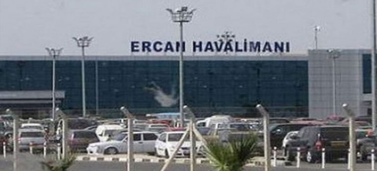 Ercan Havalimanına grev yasağı kararı