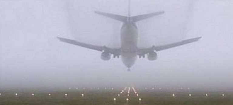 Trabzon’da hava yolu ulaşımına sis engeli