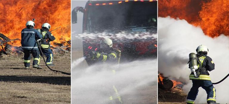 Kars Harakani Havalimanı’nda ‘uçak kazası’ tatbikatı