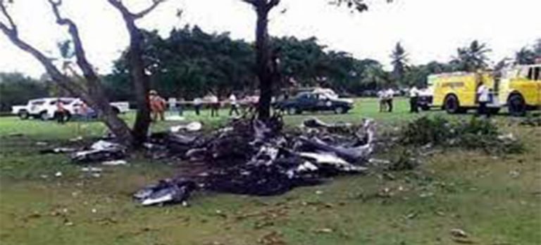 Dominik Cumhuriyeti’nde küçük uçak düştü: 9 ölü