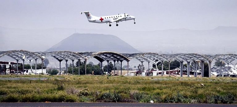 Uluslararası Sana Havalimanı’nda uçuşlar yeniden başladı