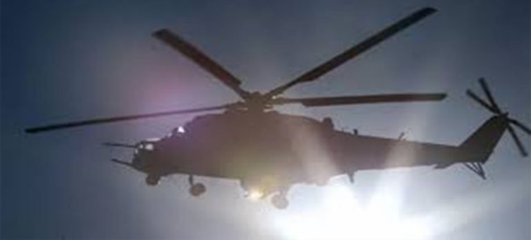 Azerbaycan ordusuna ait askeri helikopter düştü