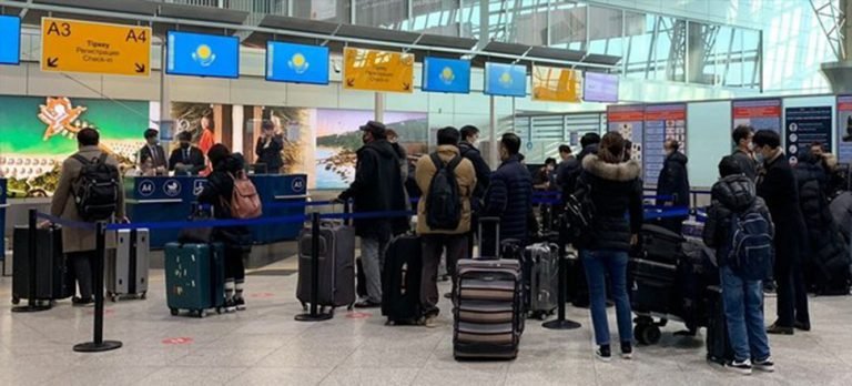 Almatı Havalimanı uçuşlara açıldı