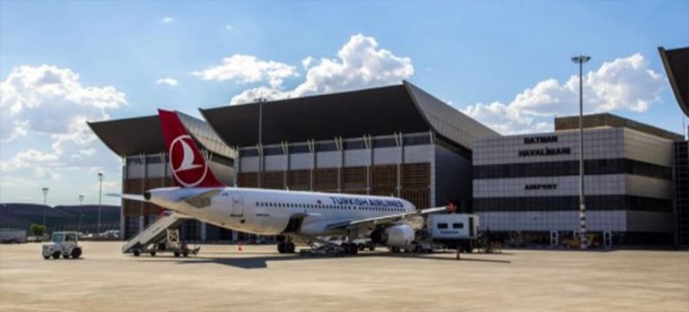 Batman Havalimanı 2021 yılında 527 bin yolcuya hizmet verdi