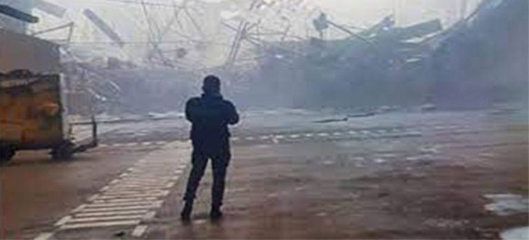 İGA: Çöken kargo binasını THY, İspanyol şirkete yaptırdı