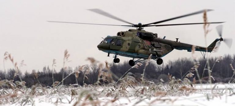 Rusya’da askeri helikopter düştü