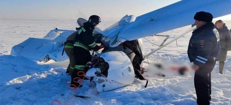 Rusya’da eşinin doğum günü için kiraladığı uçak düştü