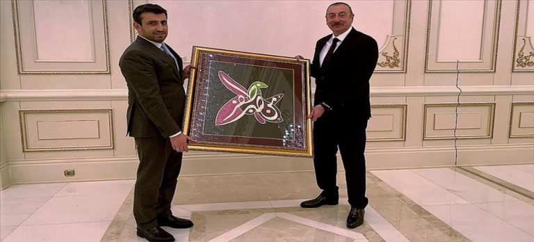 Azerbaycan Cumhurbaşkanı Aliyev, Baykar Teknoloji Lideri Bayraktar’ı kabul etti