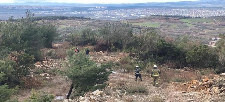 Bursa’da ‘hava aracı düştü’ ihbarı asılsız çıktı