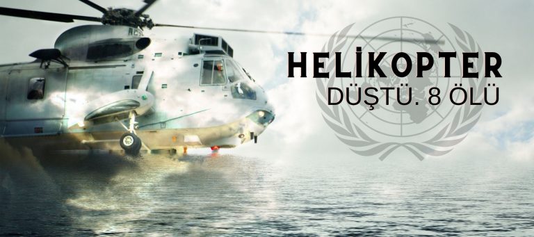 BM’ye ait helikopter düştü: 8 barış gücü askeri öldü