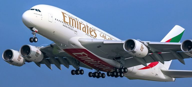 Emirates A380 returns to BNE