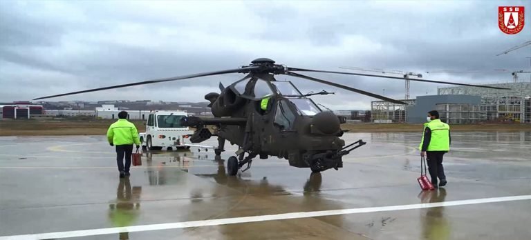 Jandarma’ya T-129 ATAK helikopteri teslim edildi