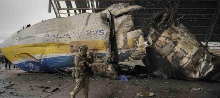 Dünyanın en büyük uçağı An-225 bu hale geldi