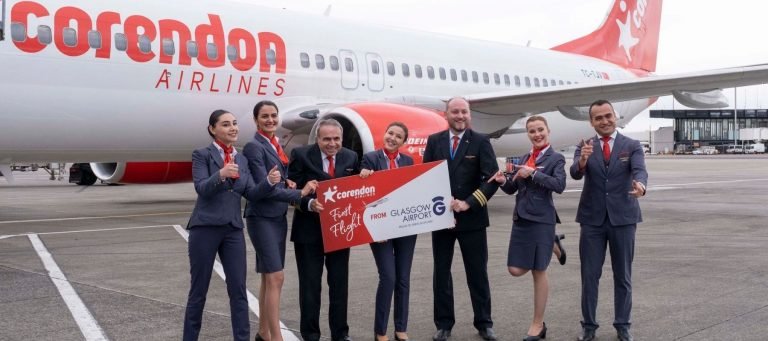 Corendon Airlines, yaz sezonunun ilk İngiltere ve İskoçya uçuşlarını gerçekleştirdi