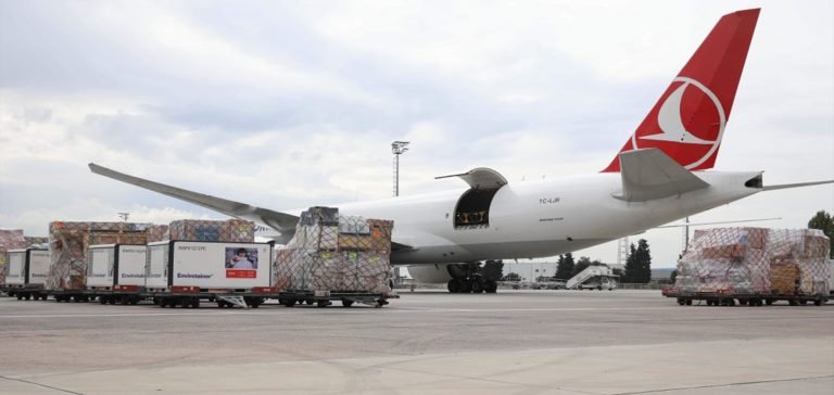 Turkish Cargo 2021’de 335 milyon doz Kovid-19 aşısı taşıdı
