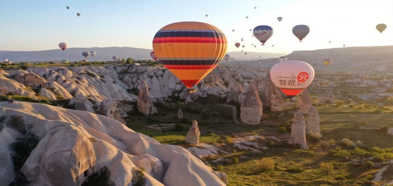 Kapadokya’da balon turlarına katılımda rekor bekleniyor