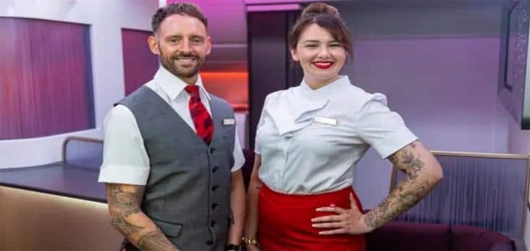 Virgin Atlantic’ten kabin memurlarına ‘dövme’ izni