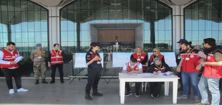 İstanbul Havalimanı’nda deprem tatbikatı