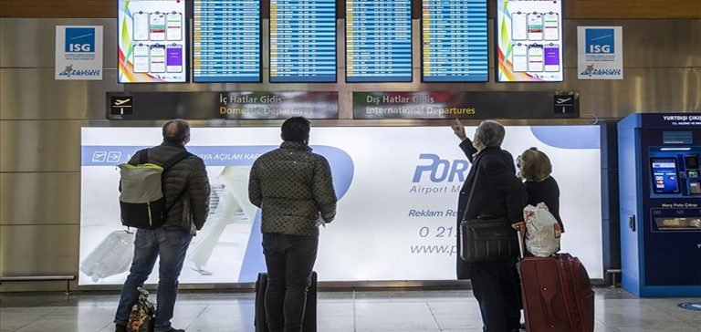 İstanbul’dan 5 ayda uçan yolcu sayısı 16,5 milyon arttı