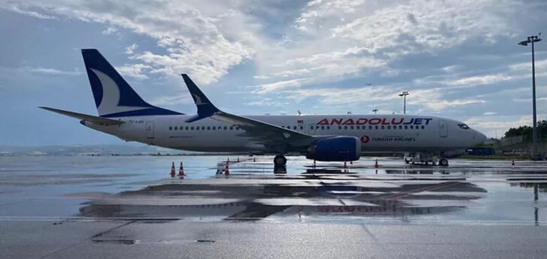 Anadolujet'in ilk yeni nesil uçağı