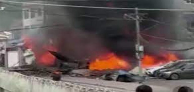 Çin’de askeri uçak yerleşim alanına düştü: 1 ölü, 2 yaralı