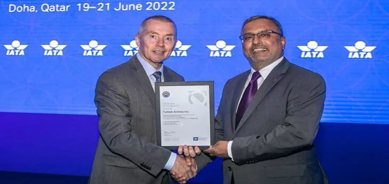 THY’ye en üst düzey sertifika