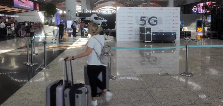 5G teknolojisi ilk kez İstanbul Havalimanı’nda test edilecek