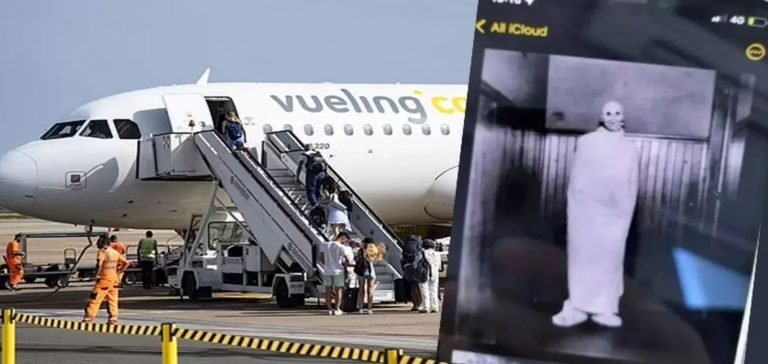 Uçakta dehşet! Herkesin telefonuna aynı mesaj geldi