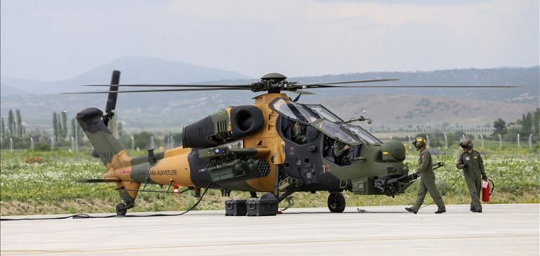 Şanlı ordunun milli gururu Atak helikopteri