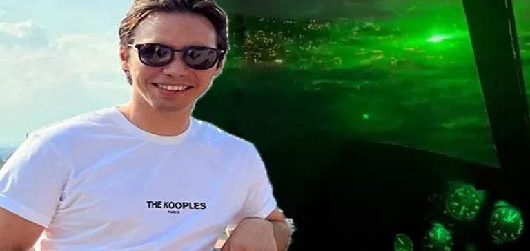 Lazer tutulan helikopterinin pilotu konuştu!