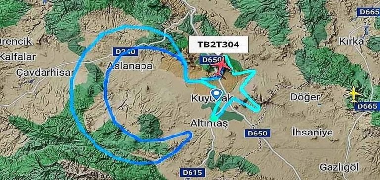 Bayraktar TB2’den ‘ay yıldızlı rota’