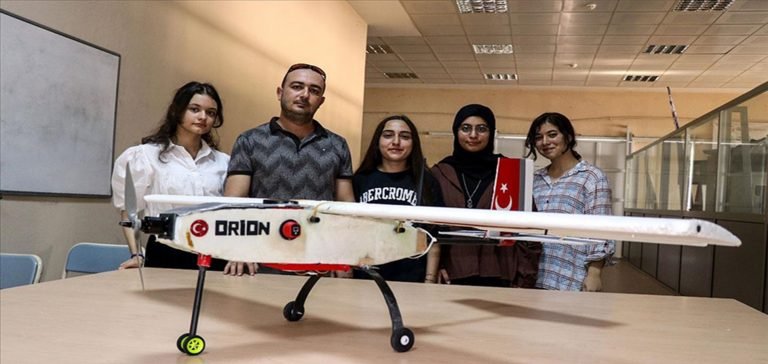 Adana’da liseli kızlar tasarladıkları İHA ile TEKNOFEST’te başarı hedefliyor