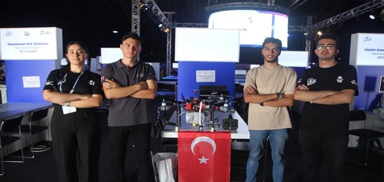 Yangınlarda görev alanlara temiz su götürecek dron yaptılar