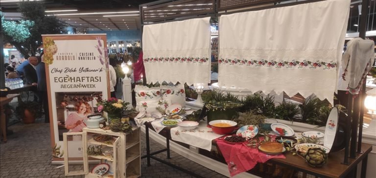 Ege’nin kadim lezzetleri İstanbul Havalimanı’nda sergileniyor