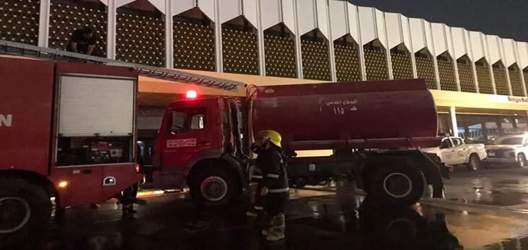 Bağdat Havalimanı’nda ikinci yangın