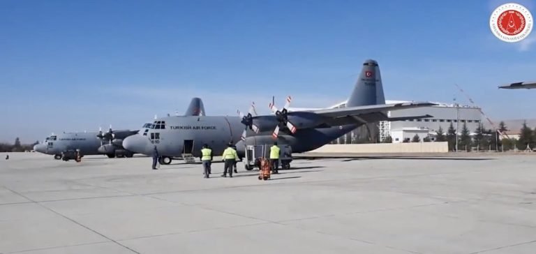 Bir C-130 uçağı daha modernize edildi