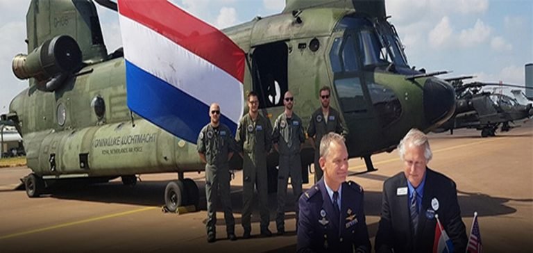 Hollanda yirminci CH-47F Chinook helikopterini teslim aldı