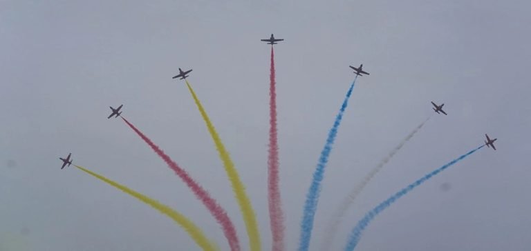Çin Havacılık Endüstrisi Konferansı ve Nanchang Air Show’da Akrobasi Gösterileri Düzenleniyor