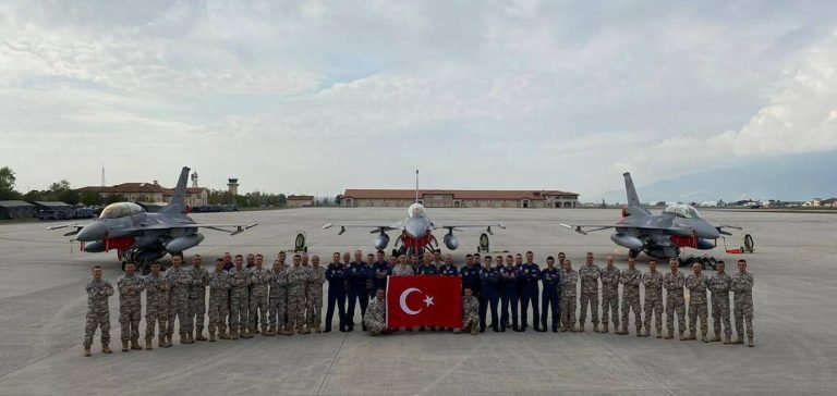Türk F-16 Savaş Uçakları POGGIO DART-2022 Tatbikatı Kapsamında İtalya’ya Gitti