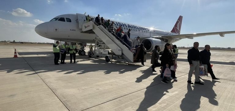 THY, Kerkük’e haftalık seferlerini başlattı